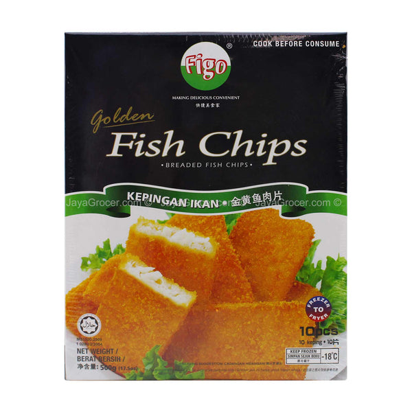Figo Golden Fish Chip 500g (highest price)