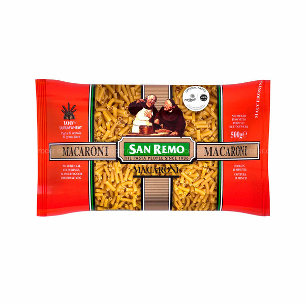 San Remo Dry Pasta Macaroni 500g (highest price)
