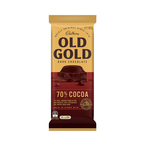 CADBURY OLD GOLD DARK ORG AUST 180G *1