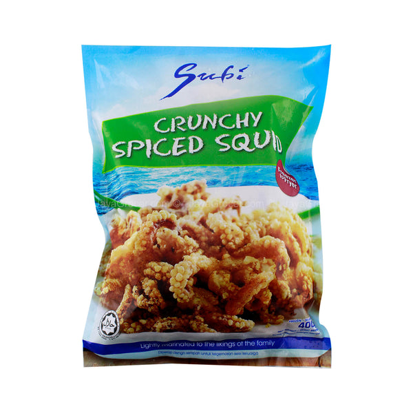 Subi Crunchy Spiced Squids 400g