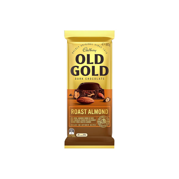 Cadbury Old Gold Roast Almond Dark Chocolate Bar 180g (highest price)