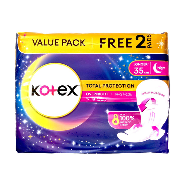 Kotex Proactive Guard Overnight Wing 35cm 14sheets