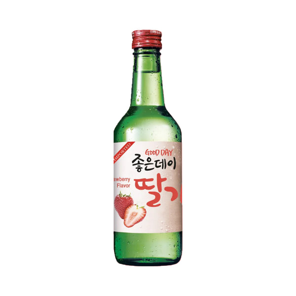 Good Day Strawberry 13.5% Alcohol Soju 360ml