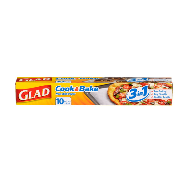 Glad Cook and Bake Paper 10m x 30cm 1pack