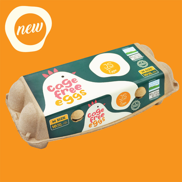 JS Cage Free Egg (Medium) 10pcs/pack