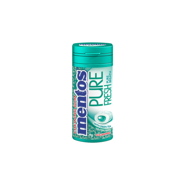 Mentos Pure Fresh Wintergreen Chewing Gum Candy 29g