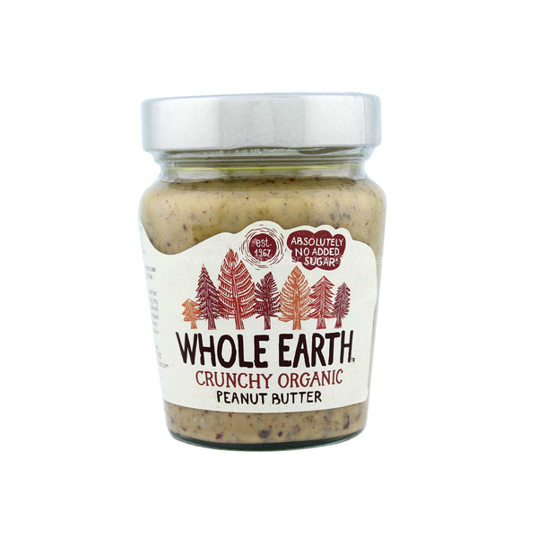 WHOLE EARTH CRUNCHY ORGANIC P/BTR 227G