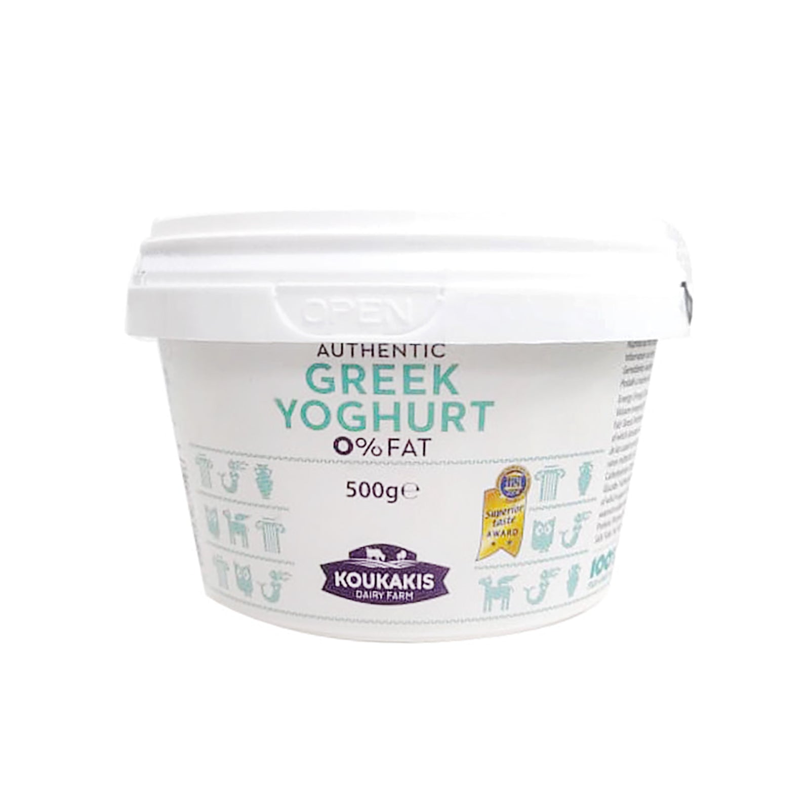 Koukakis Authentic Greek Yoghurt 0% Fat 500g