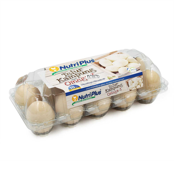 Nutriplus Kampung Eggs with Omega-3 10pcs/pack (highest price)