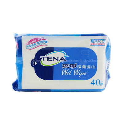Tena Wet Wipes 40pcs/pack