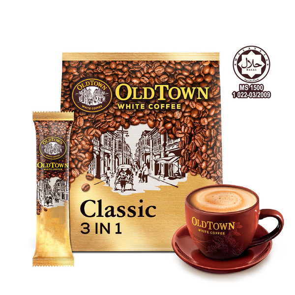Old Town Classic 3 in 1 White Coffee 31.6g x 15
