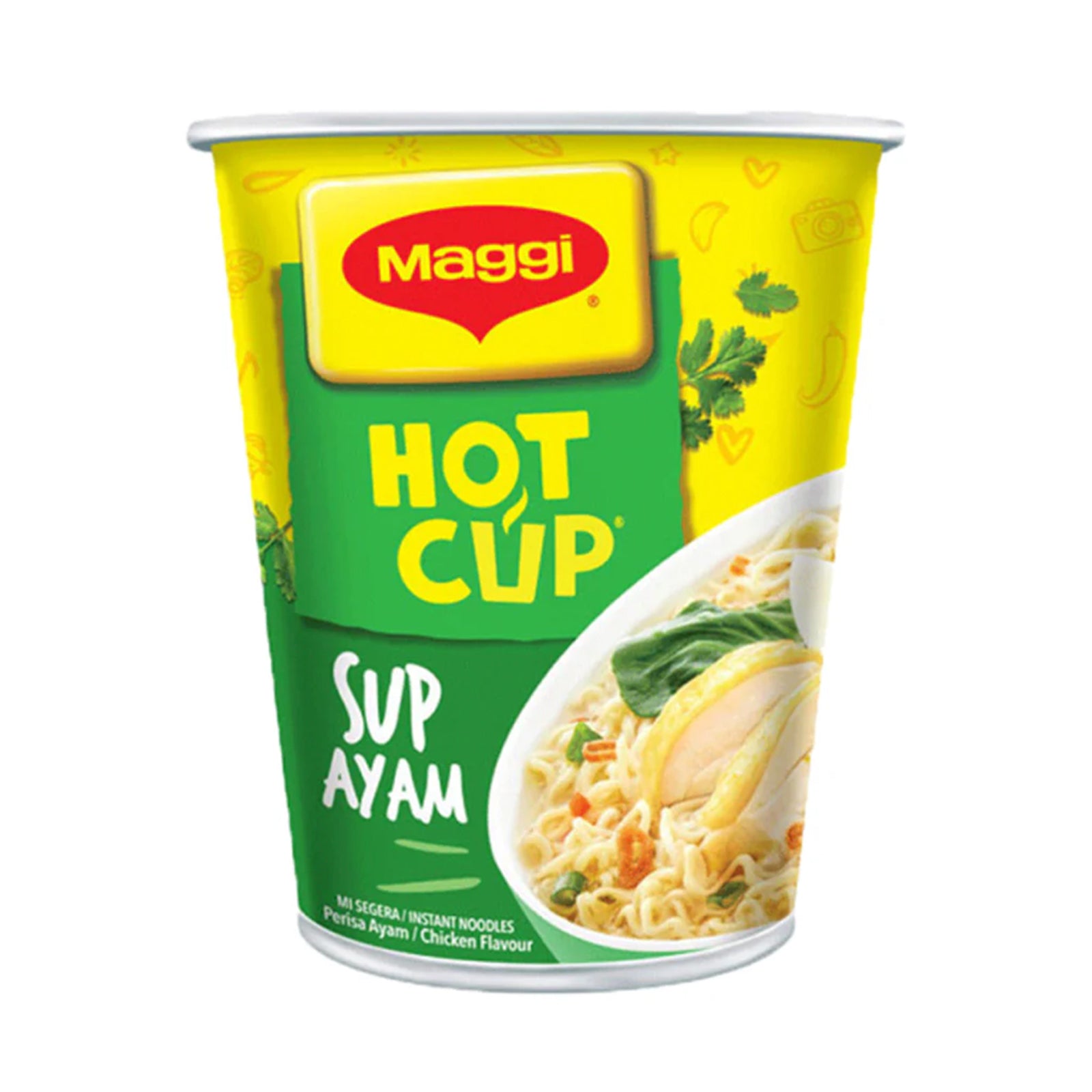 Maggi Hot Cup Chicken Flavour Instant Noodle 57g