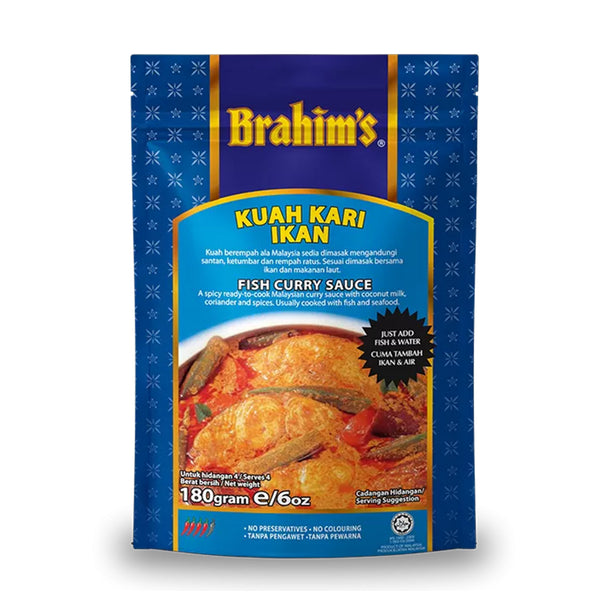 Brahim's Fish Curry Paste 180g