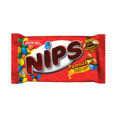 Nips Chocolate Coated Roasted Peanut 70g