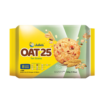 Julies Oat 25 Ten Grains Cookies 200g