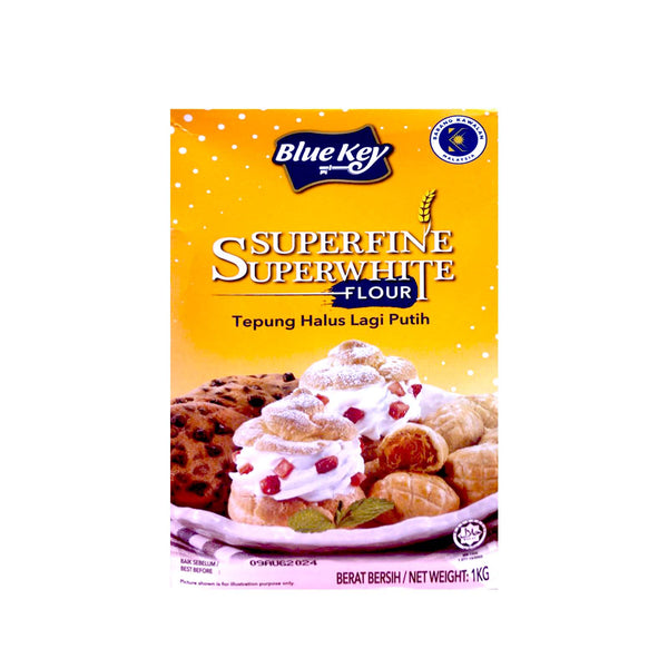 Blue Key Superfine Super White Flour 1kg (highest price)
