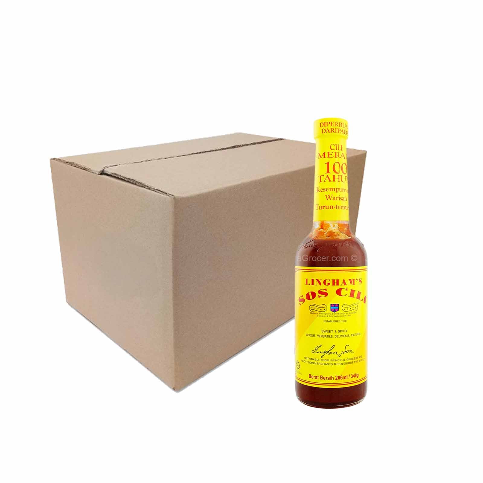 Linghams Chilli Sauce Regular 266ml