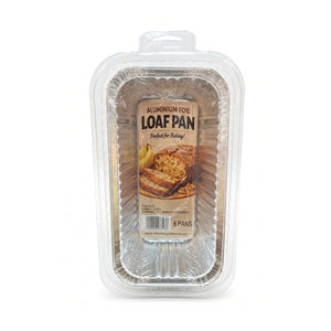 Aluminium Loaf Pan 220 x 114 x 63mm 6unit