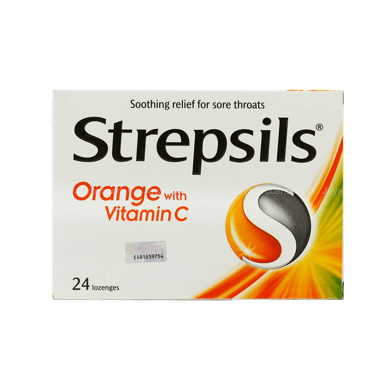 Strepsils Orange Vitamin C (Box) 24pcs/pack