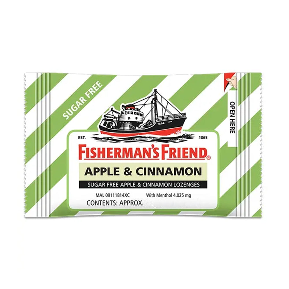 Fishermans Friend Sugar Free Apple & Cinnamon Lozenges 25g
