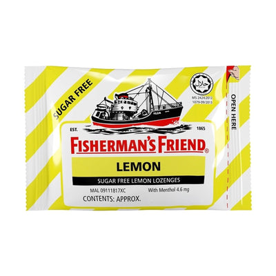 Fishersman's Friend Sugarfree Lemon Lozenges 25g