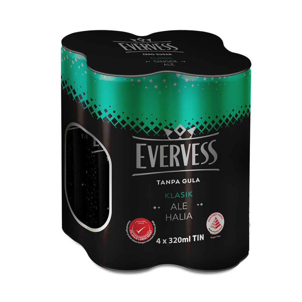Evervess Ginger Ale Can 320ml