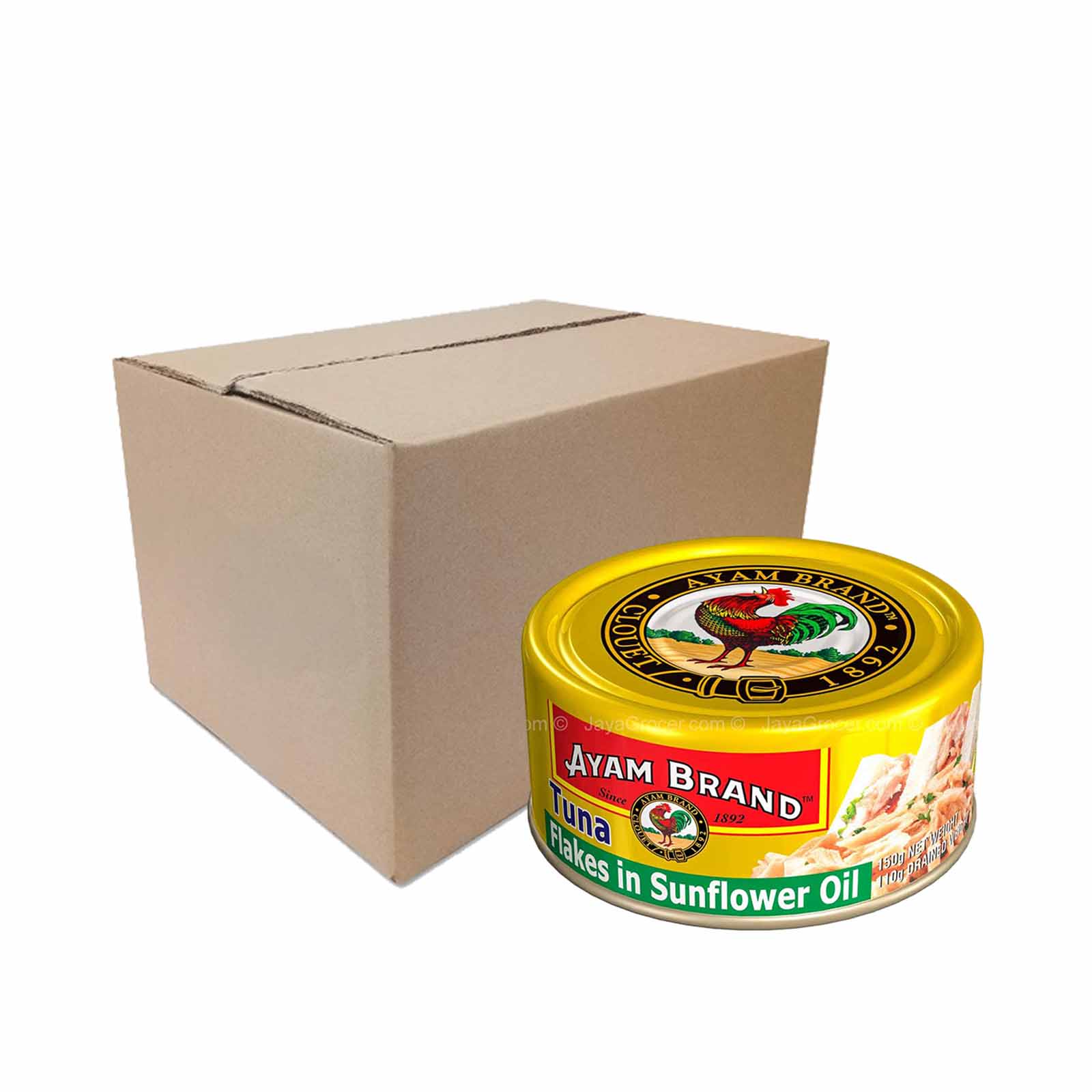 Ayam Brand Tuna Flakes In Sunflower Oil 150g