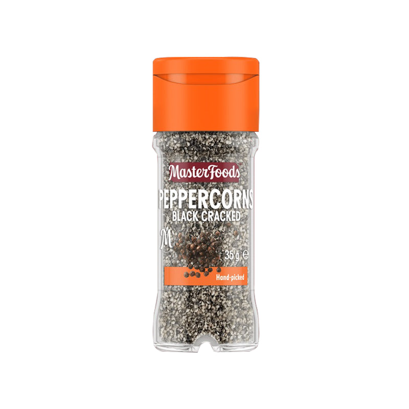 MasterFoods Cracked Black Peppercorns 35g