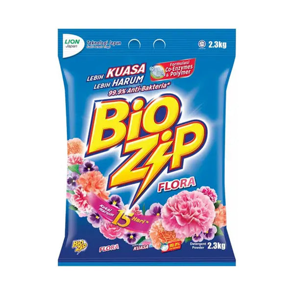 Bio Zip Flora Detergent Powder 2.3kg (highest price)