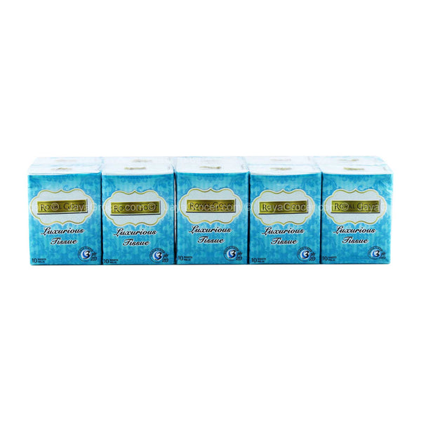 Royal Gold 3ply Interleaf Hanky Pack 8pcs x 10