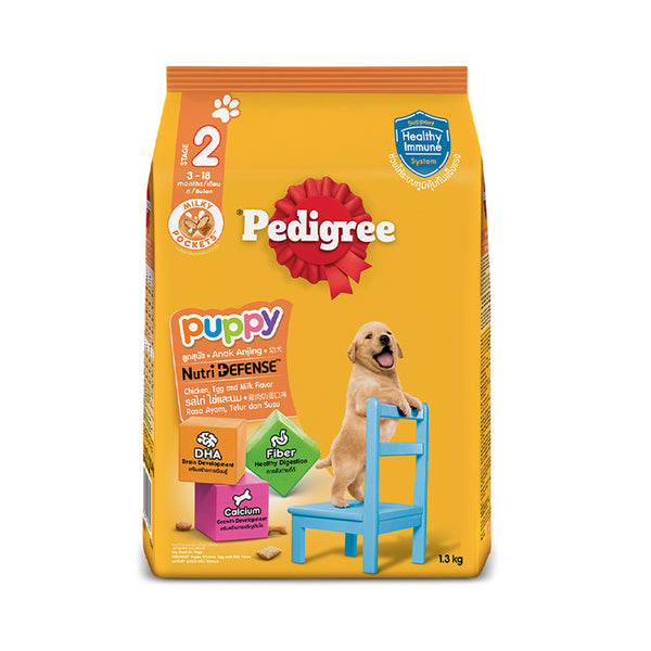 Pedigree Puppy Stage 2 Chicken, Egg and Milk Flavored Dog Food 1.5kg (highest price)