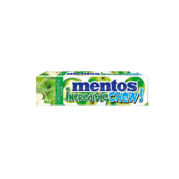 Mentos Incredible Green Apple Flavour Chew! 45g