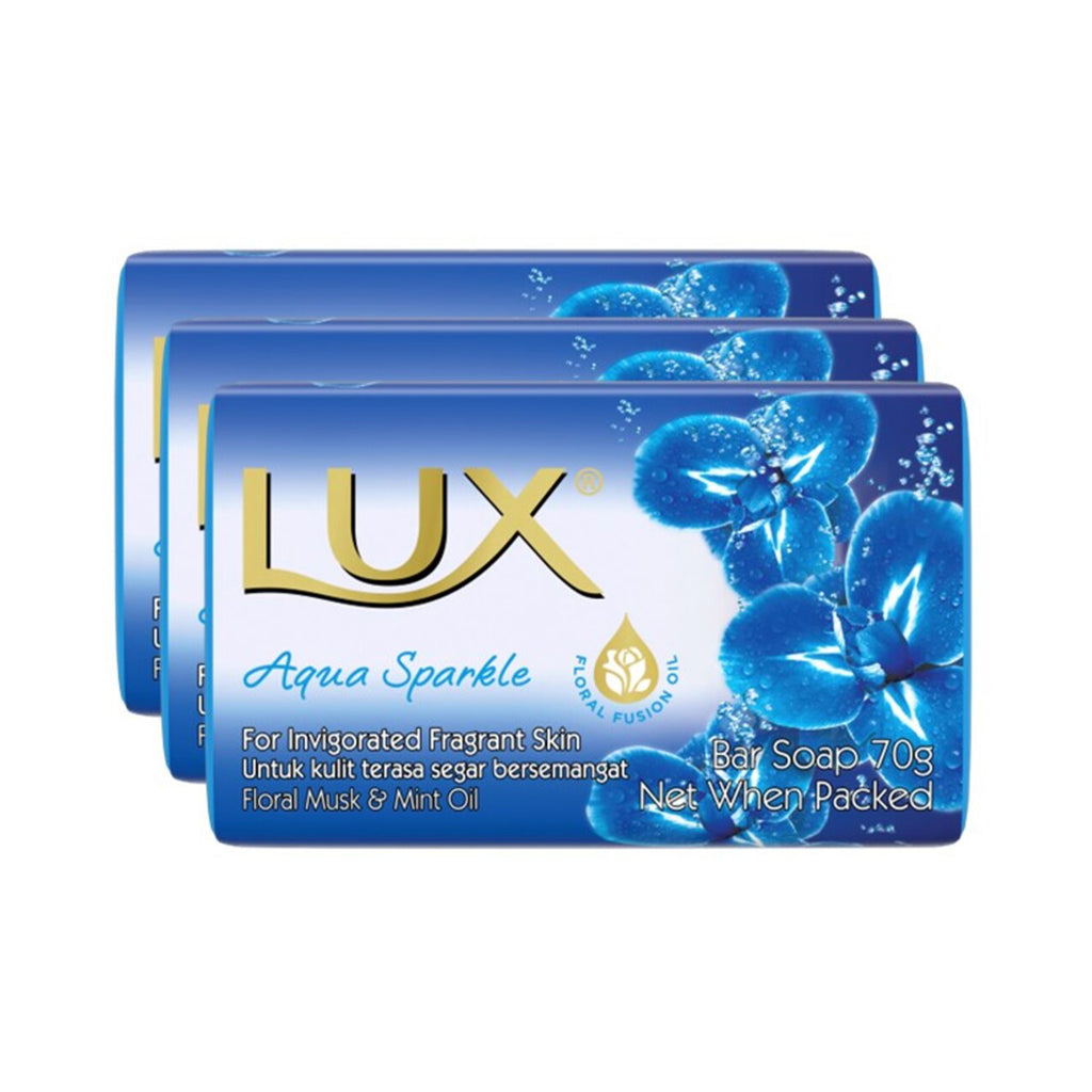 LUX SOAP-AQUA SPARKLE 3SX70G *1