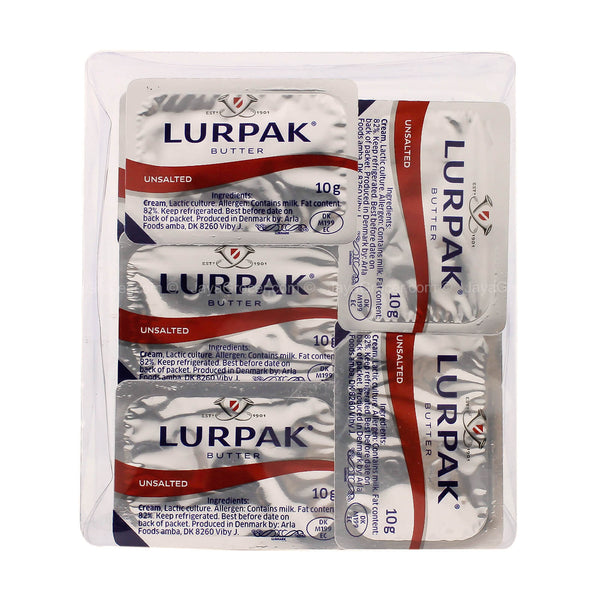 Lurpak Unsalted Butter In Cup 8g x 10 (highest price)