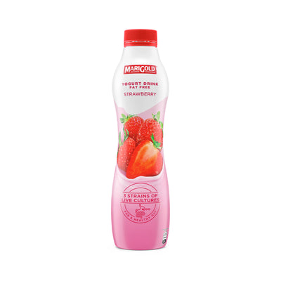 Marigold Fat Free Yogurt Drink Strawberry Flavour 700g