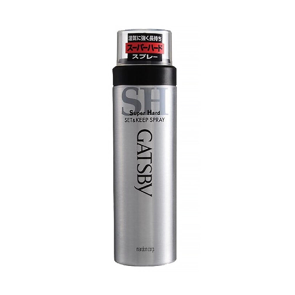 Gatsby Set and Keep Hair Spray (Super Hard) 180g