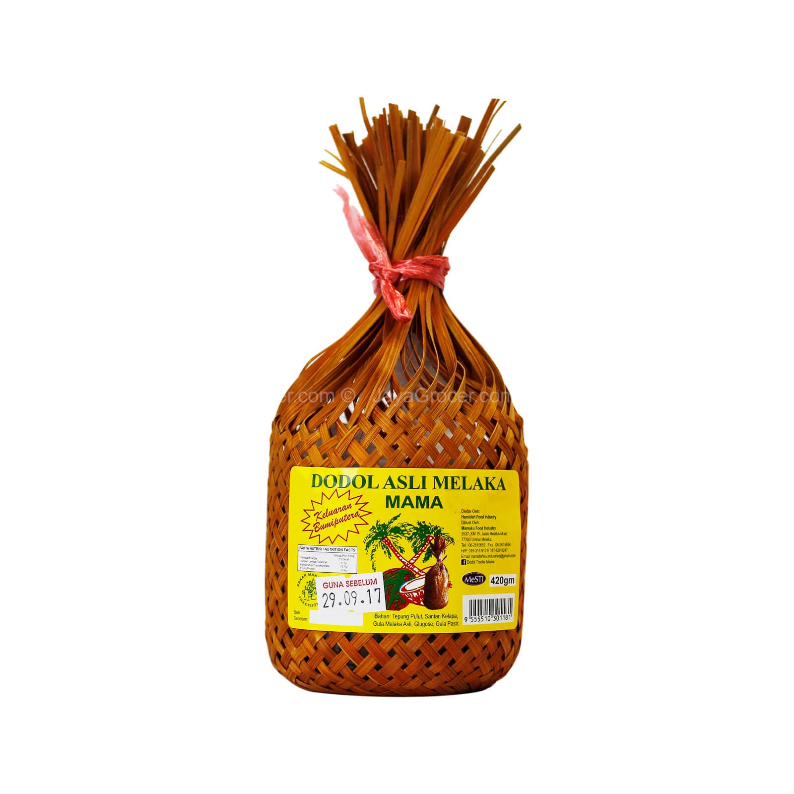 Mama Dodol Bakul Kecil Asli 400g