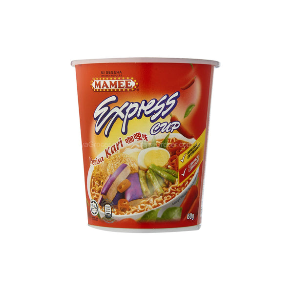Mamee Express Curry Flavour Instant Noodle Cup 60g