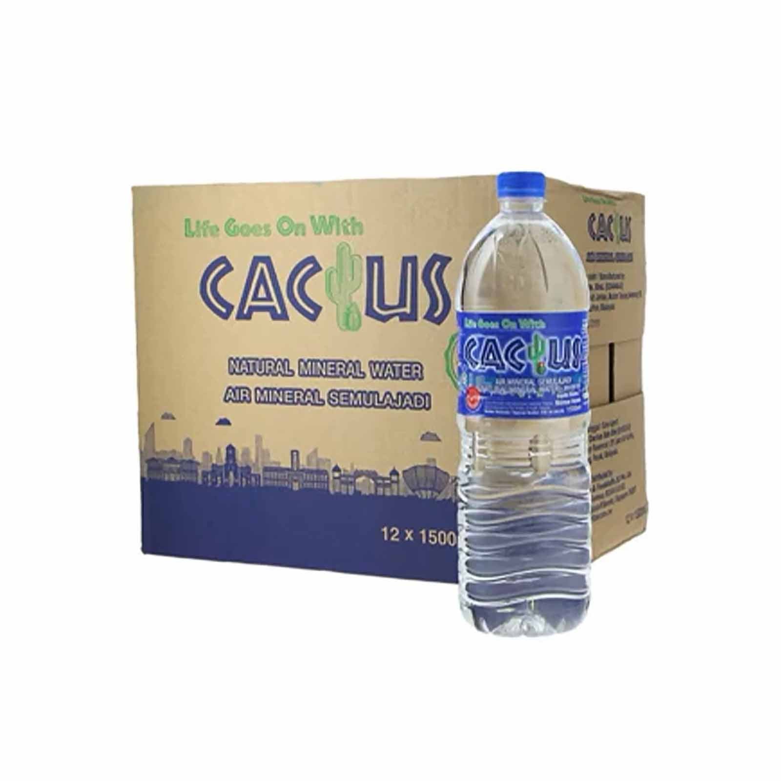 Cactus Mineral Water 1.5L