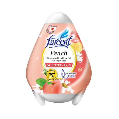 Farcent Peach Scented Egg Air Freshener 170g