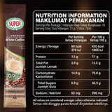 Super Charcoal Roasted Hazelnut Instant 3 in 1 White Coffee 21g x 15