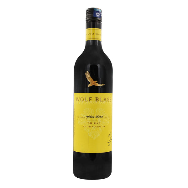 Wolf Blass Yellow Label Shiraz 750ml (highest price)