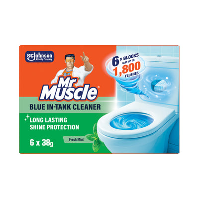 Mr Muscle In Tank Block 38g x 6