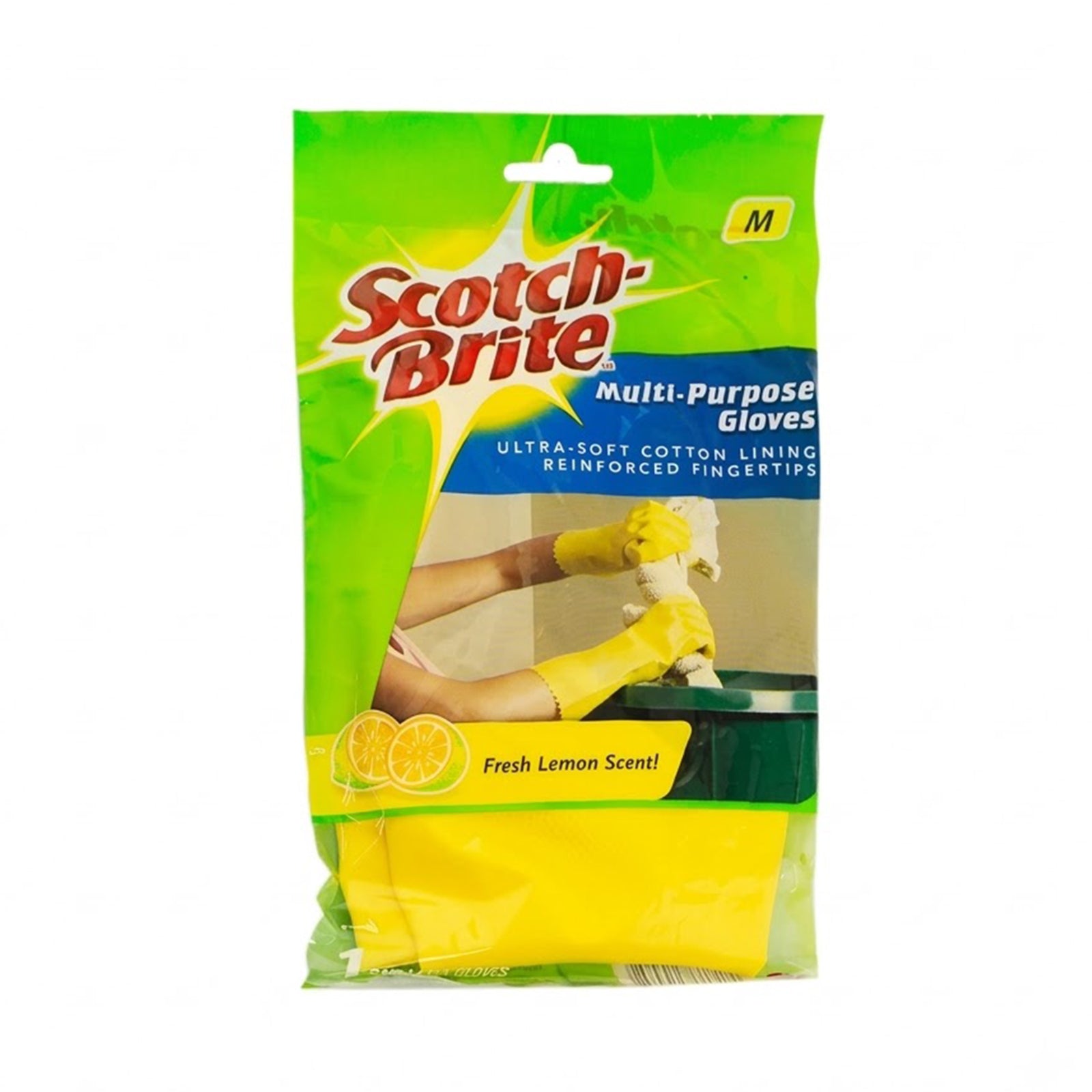Scotch Brite Multi Purpose Short Gloves (Medium) 1pack