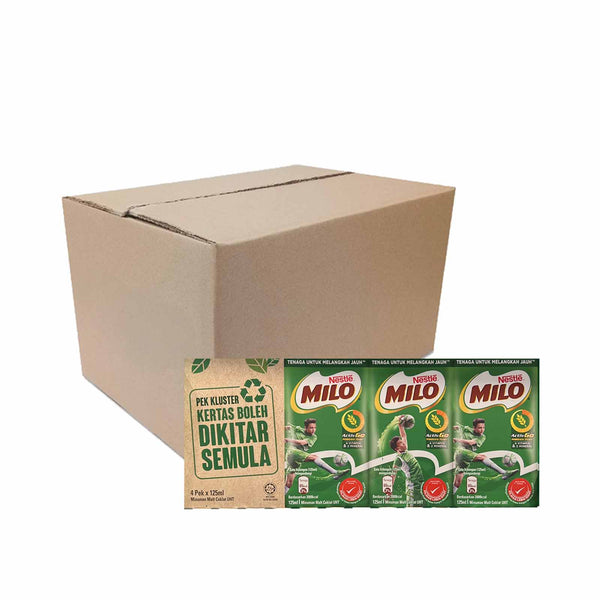 Milo Activ-Go Ready-to-Drink Chocolate Malt Drink 125ml x 4 (highest price)