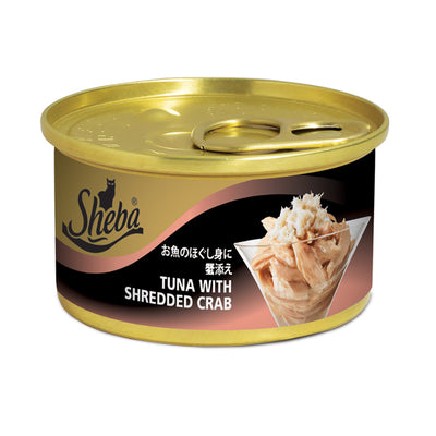 Sheba Cat Food (Tuna With Shredded Crab) 85g