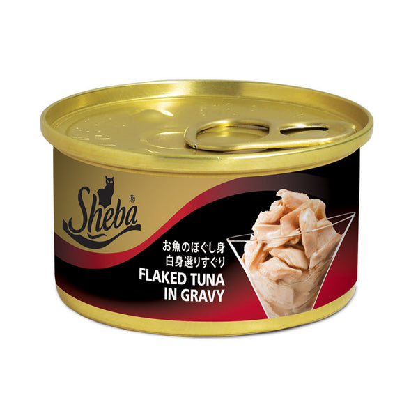 Sheba Flaked Tuna In Gravy Wet Food 85g (highest price)