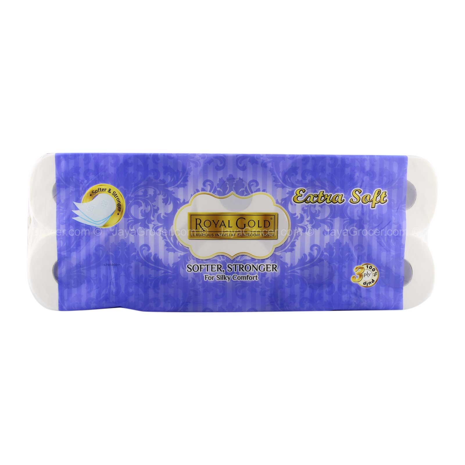 Royal Gold Elegant Bathroom Tissues 210pcs x 10