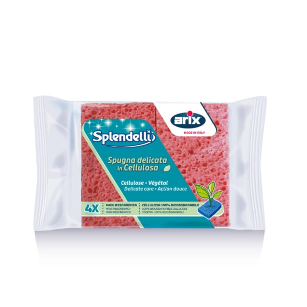 Arix Vegetable 4 You Household Cellulose Sponge 4pcs/pack (highest price)