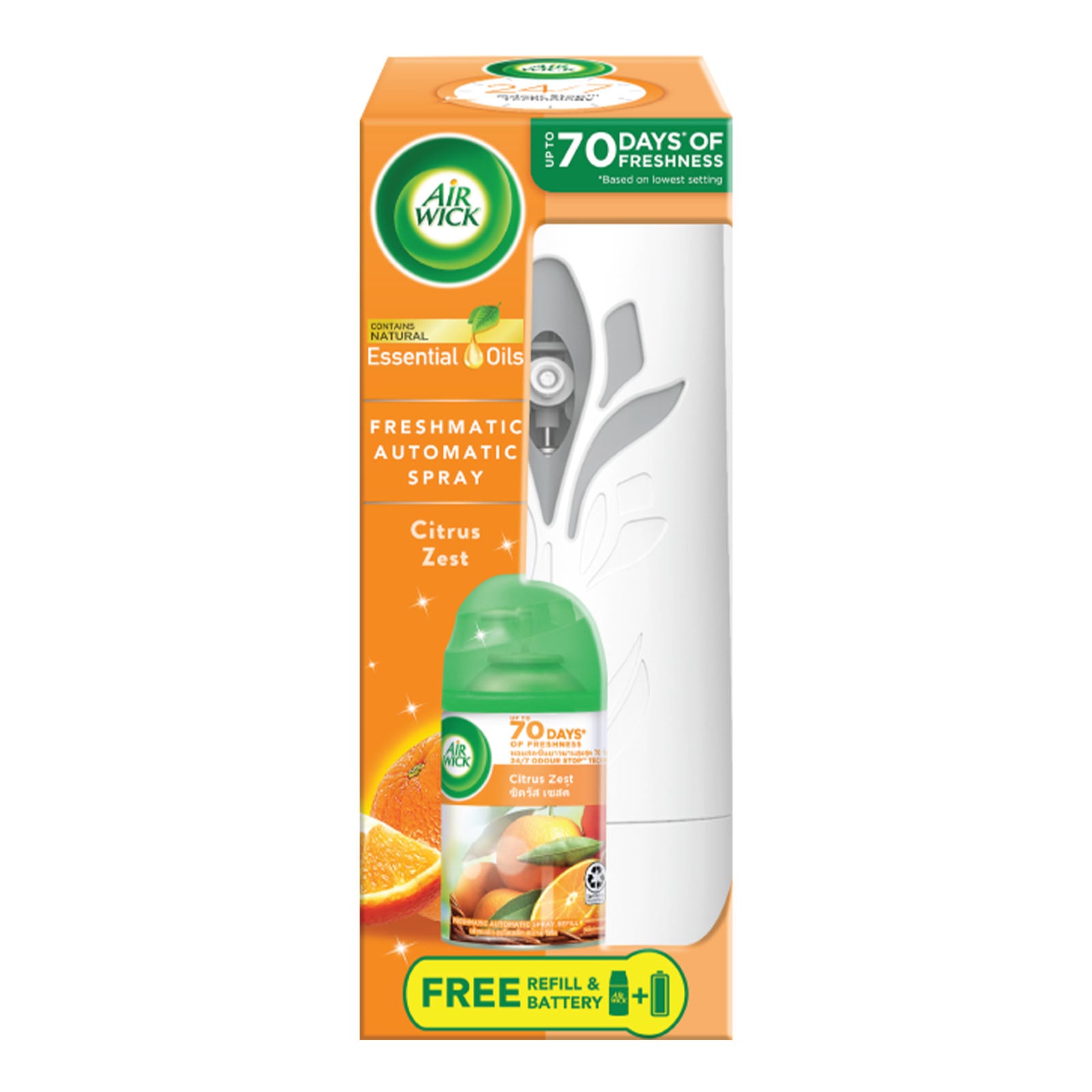 Air Wick Freshmatic Complete Starter Citrus 250ml